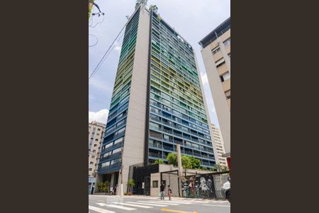 Studio à venda com 35m², 1 quarto e 1 vagaFachada