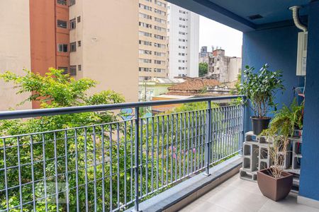 Varanda de kitnet/studio à venda com 1 quarto, 35m² em Bela Vista, São Paulo
