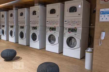 Studio à venda com 35m², 1 quarto e 1 vagaLavanderia