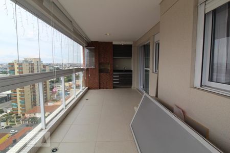 Varanda gourmet de apartamento à venda com 3 quartos, 127m² em Santa Paula, São Caetano do Sul