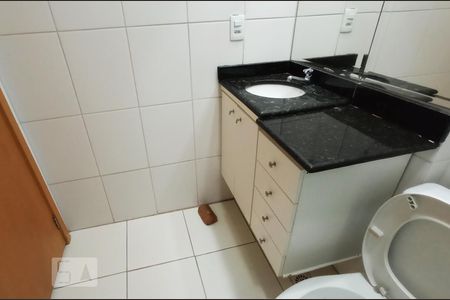 Banheiro da Suíte de apartamento para alugar com 1 quarto, 58m² em Norte (águas Claras), Brasília