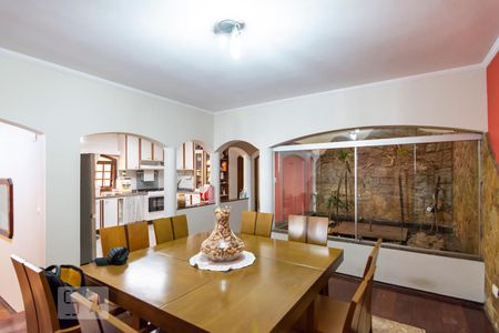 Sala de Jantar de casa à venda com 5 quartos, 350m² em Vila Alpina, Santo André
