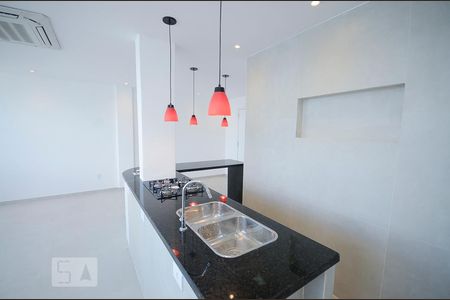 Bancada da cozinha de kitnet/studio para alugar com 1 quarto, 50m² em São Francisco, Niterói