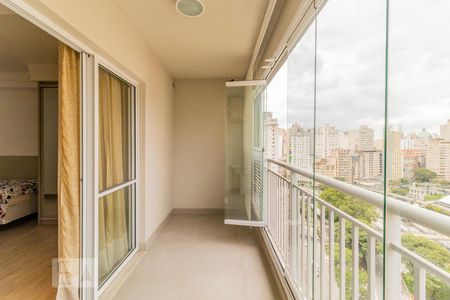 Varanda de apartamento à venda com 1 quarto, 46m² em Centro, São Paulo