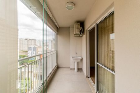 Varanda de apartamento à venda com 1 quarto, 46m² em Centro, São Paulo