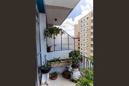 Varanda da Sala de apartamento à venda com 3 quartos, 150m² em Centro, Santo André