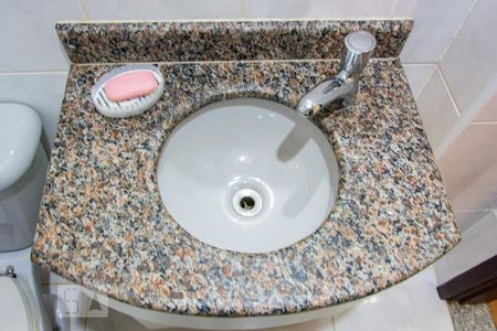 Lavabo - Pia de apartamento para alugar com 3 quartos, 96m² em Vila Valparaiso, Santo André