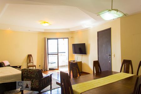 Sala de apartamento para alugar com 3 quartos, 96m² em Vila Valparaiso, Santo André