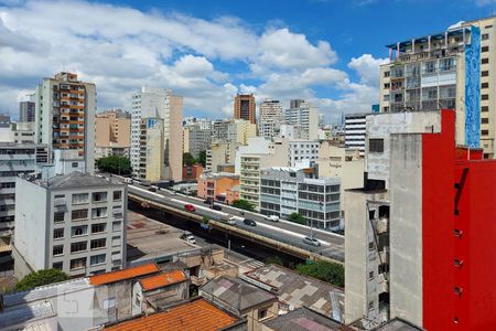 Vista de kitnet/studio para alugar com 1 quarto, 30m² em Vila Buarque, São Paulo