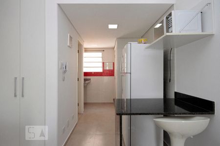 Studio para alugar com 30m², 1 quarto e sem vagaCozinha