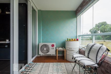 Apartamento à venda com 70m², 1 quarto e 1 vagaVaranda