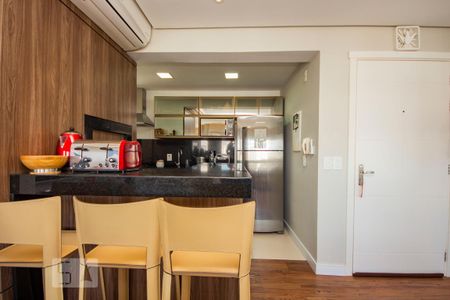 Apartamento à venda com 74m², 2 quartos e 2 vagasCozinha com Churrasqueira