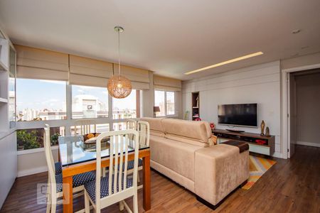 Sala de apartamento à venda com 2 quartos, 74m² em Boa Vista, Porto Alegre
