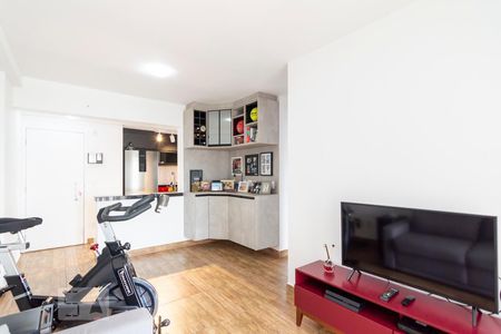 Sala de apartamento à venda com 2 quartos, 65m² em Vila Pires, Santo André