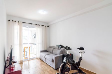 Sala de apartamento à venda com 2 quartos, 65m² em Vila Pires, Santo André