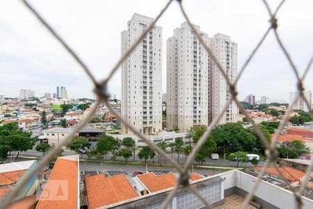 Vista Sacada Sala de apartamento à venda com 2 quartos, 65m² em Vila Pires, Santo André