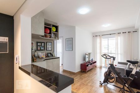 Sala de apartamento à venda com 2 quartos, 65m² em Vila Pires, Santo André