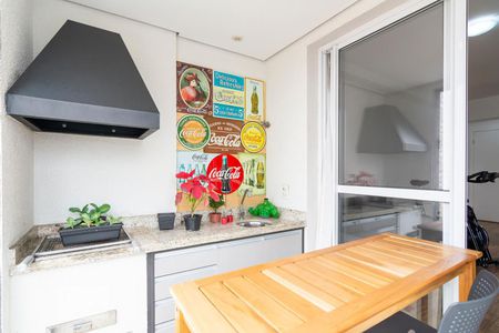 Sacada Sala de apartamento à venda com 2 quartos, 65m² em Vila Pires, Santo André