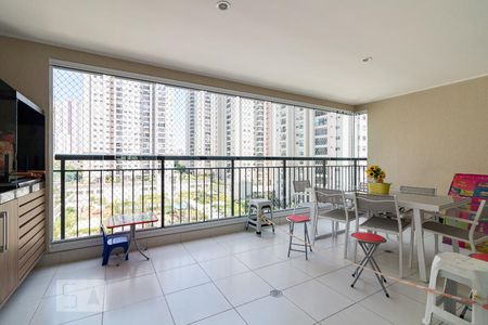 Varanda gourmet de apartamento para alugar com 3 quartos, 154m² em Jardim Flor da Montanha, Guarulhos