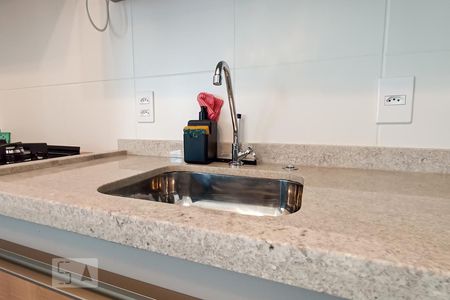 Detalhe cozinha - Pia de apartamento à venda com 1 quarto, 44m² em Jardim Tupanci, Barueri