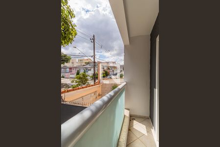 Varanda da Sala de casa à venda com 3 quartos, 140m² em Vila Metalúrgica, Santo André