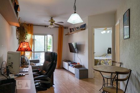 Sala de apartamento para alugar com 1 quarto, 45m² em Campos Elíseos, São Paulo