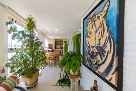 Varanda de apartamento para alugar com 3 quartos, 220m² em Santo Amaro, São Paulo
