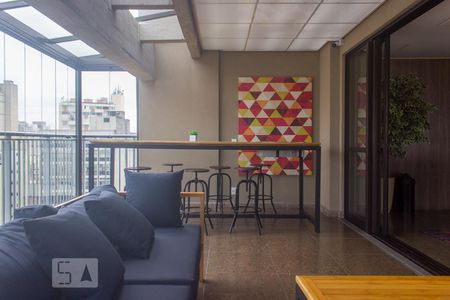 Studio para alugar com 29m², 1 quarto e sem vagaÁrea comum - Salão de festas