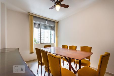 Quarto 1 - sala de jantar de apartamento para alugar com 3 quartos, 134m² em Boqueirão, Santos