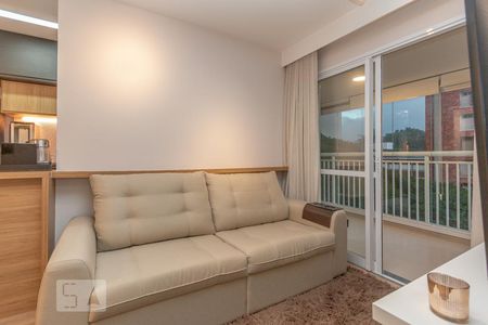 Sala de apartamento para alugar com 2 quartos, 51m² em Santo Amaro, São Paulo