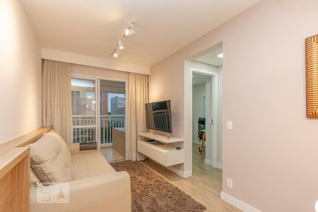 Sala de apartamento para alugar com 2 quartos, 51m² em Santo Amaro, São Paulo
