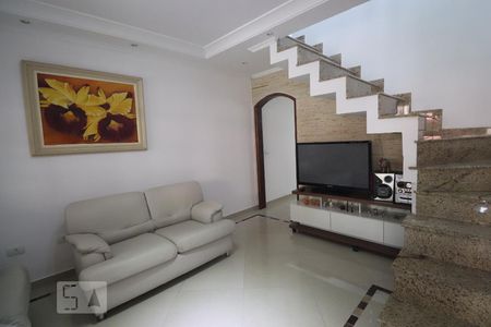 Sala de casa à venda com 4 quartos, 180m² em Vila Camilopolis, Santo André