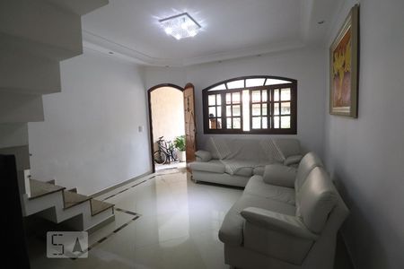 Sala de casa à venda com 4 quartos, 180m² em Vila Camilopolis, Santo André
