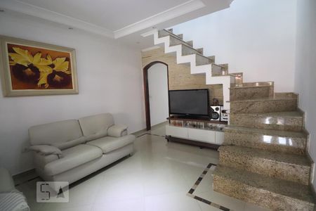 Sala de casa à venda com 4 quartos, 180m² em Vila Camilopolis, Santo André