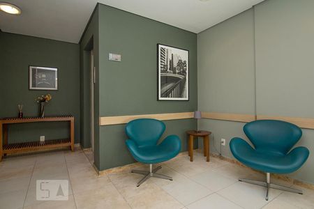 Apartamento à venda com 50m², 2 quartos e 1 vagaÁrea comum - Hall de entrada