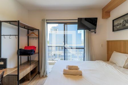 Sala/Quarto de kitnet/studio para alugar com 1 quarto, 22m² em Jardim das Acácias, São Paulo