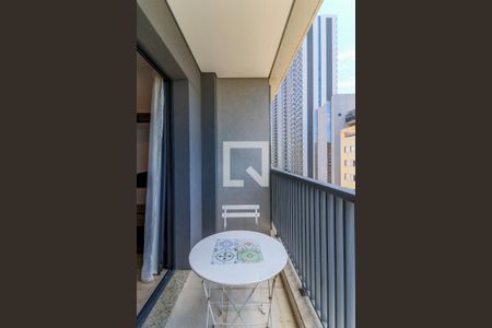 Studio para alugar com 22m², 1 quarto e sem vagaVaranda