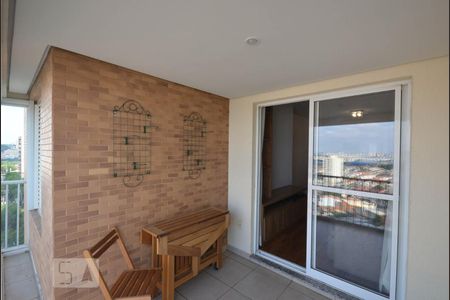 Varanda da Sala de apartamento para alugar com 2 quartos, 64m² em Vila Brasilio Machado, São Paulo