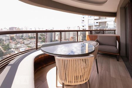 Studio à venda com 50m², 1 quarto e 2 vagasVaranda