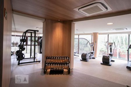 Studio à venda com 50m², 1 quarto e 2 vagasÁrea comum - Academia