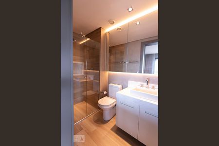 Studio à venda com 50m², 1 quarto e 2 vagasBanheiro