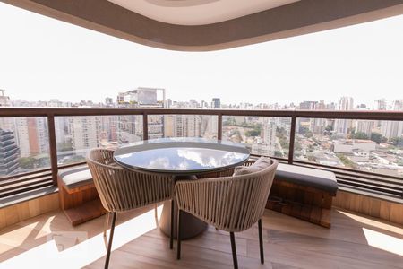 Studio à venda com 50m², 1 quarto e 2 vagasVaranda