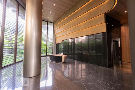 Studio à venda com 50m², 1 quarto e 2 vagasÁrea comum - Hall