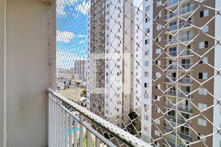 Varanda da Sala de apartamento para alugar com 2 quartos, 56m² em Vila das Bandeiras, Guarulhos