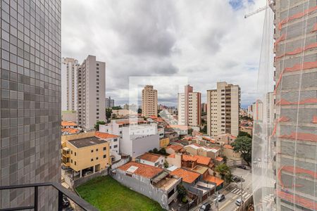 Vista da Sacada da Sala de apartamento para alugar com 4 quartos, 139m² em Vila Gilda, Santo André