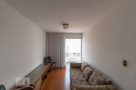 Sala de apartamento à venda com 1 quarto, 48m² em Jardim das Acacias, São Paulo