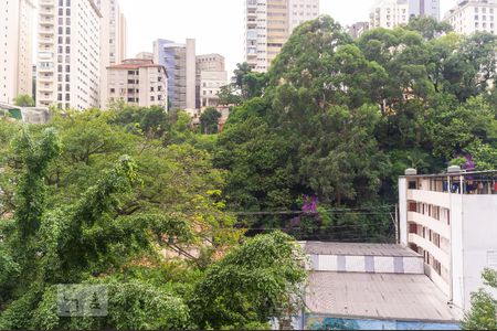 Sala/Quarto - Vista de kitnet/studio para alugar com 1 quarto, 30m² em Bela Vista, São Paulo