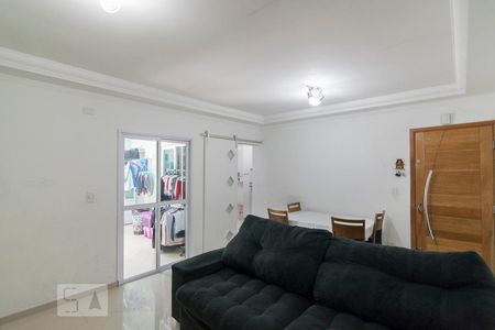 Sala de apartamento à venda com 3 quartos, 81m² em Parque das Nações, Santo André