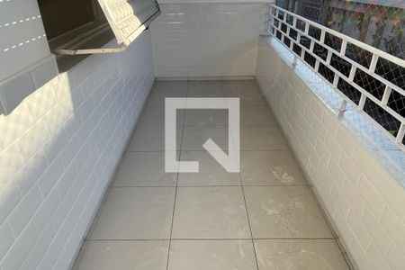 Varanda da Sala de casa de condomínio para alugar com 2 quartos, 121m² em Vila Matias, Santos