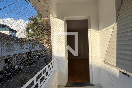 Varanda da Sala de casa de condomínio para alugar com 2 quartos, 121m² em Vila Matias, Santos